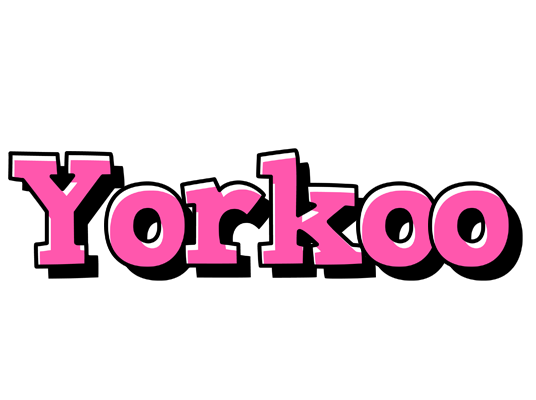 Yorkoo girlish logo