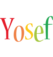 Yosef birthday logo