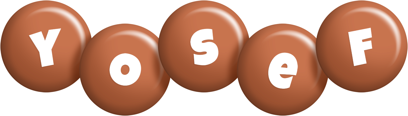 Yosef candy-brown logo