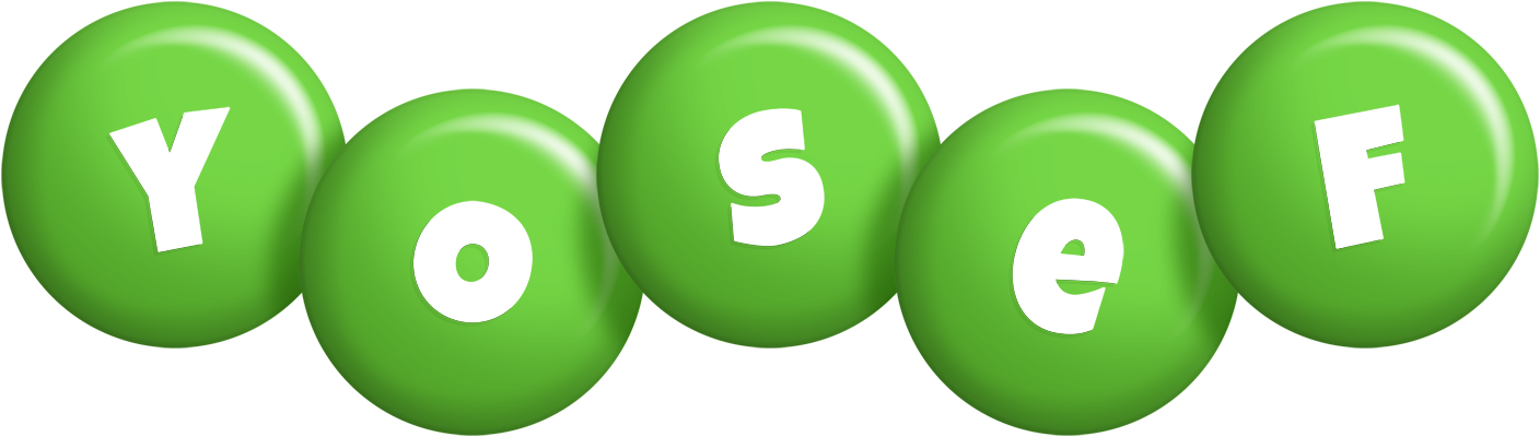 Yosef candy-green logo