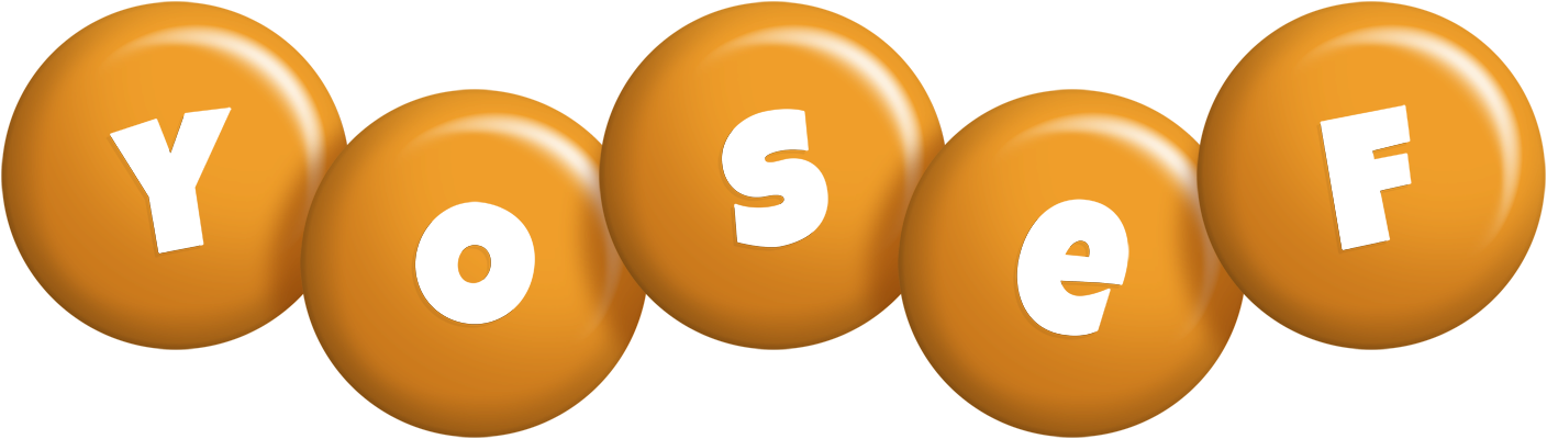 Yosef candy-orange logo