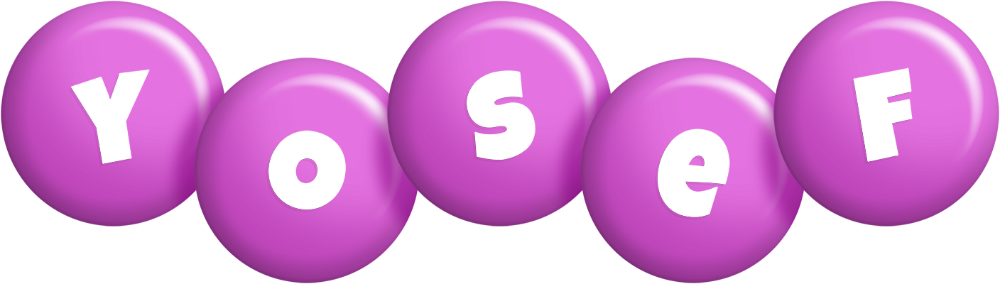 Yosef candy-purple logo