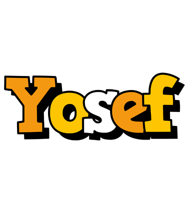 Yosef cartoon logo