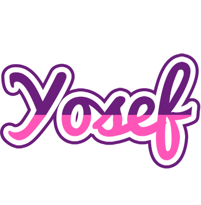 Yosef cheerful logo