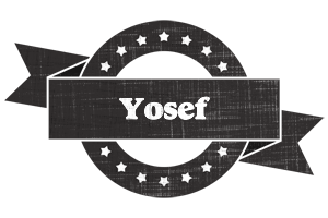 Yosef grunge logo