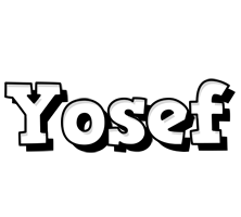 Yosef snowing logo