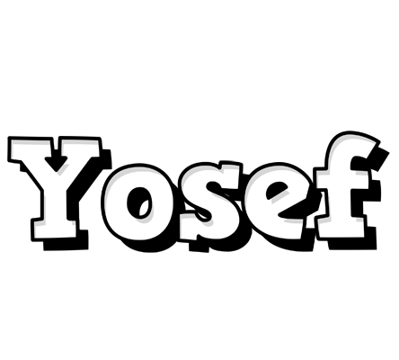 Yosef snowing logo