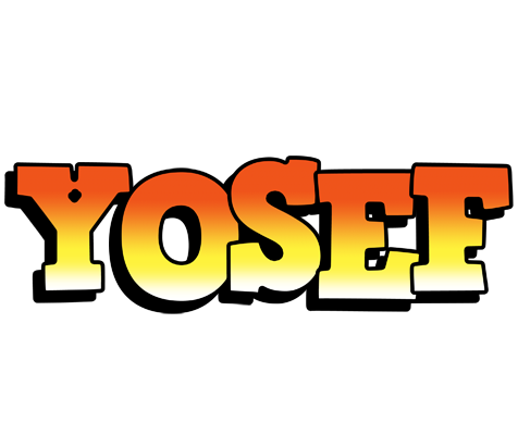 Yosef sunset logo