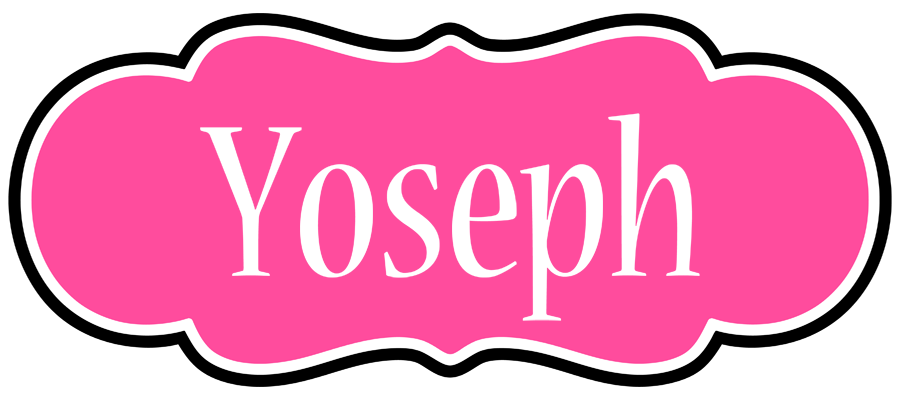 Yoseph invitation logo