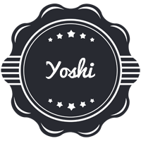 Yoshi badge logo