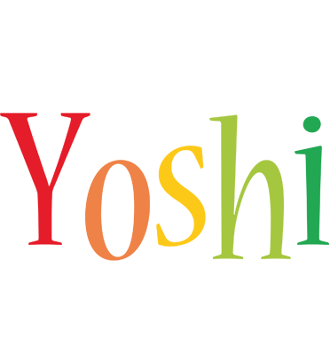 Yoshi birthday logo