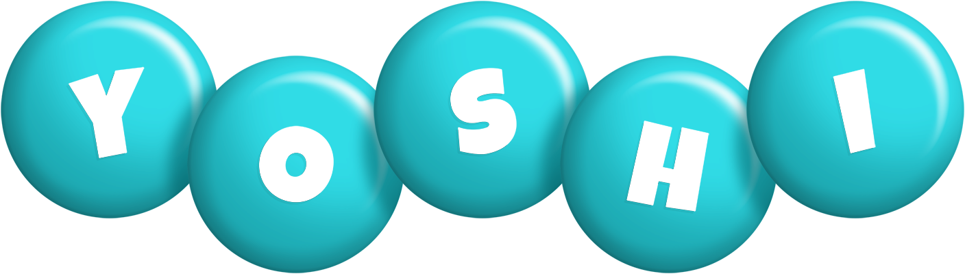 Yoshi candy-azur logo