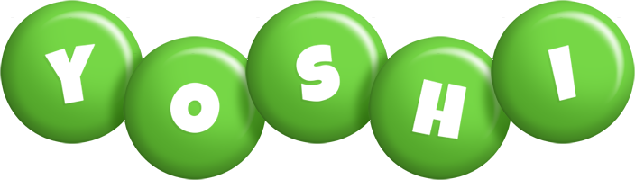 Yoshi candy-green logo