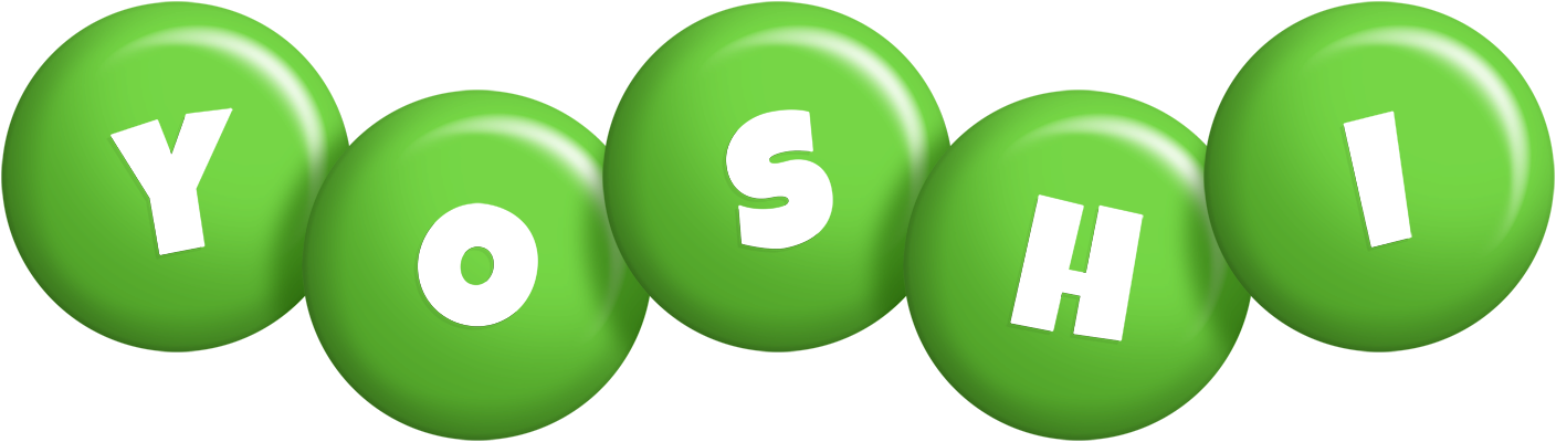 Yoshi candy-green logo