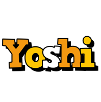 Yoshi cartoon logo