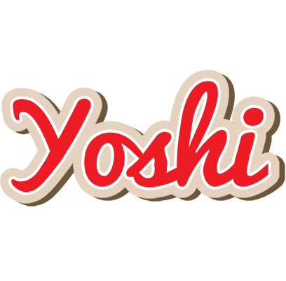Yoshi chocolate logo
