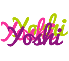 Yoshi flowers logo