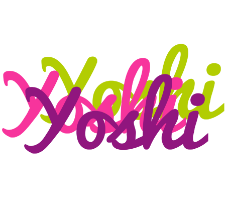Yoshi flowers logo