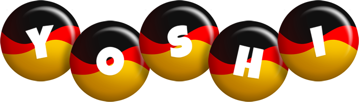 Yoshi german logo