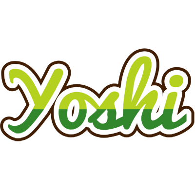 Yoshi golfing logo