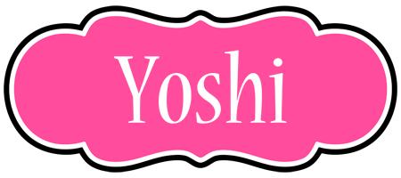 Yoshi invitation logo