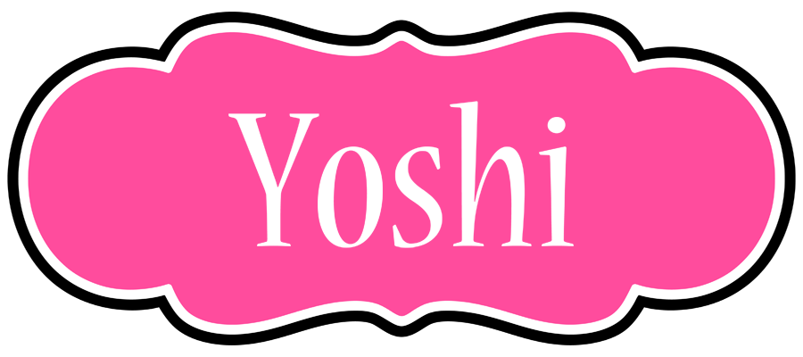 Yoshi invitation logo