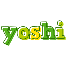 Yoshi juice logo