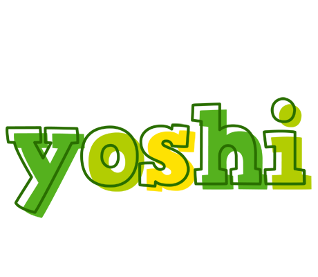 Yoshi juice logo