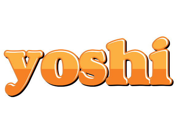 Yoshi orange logo
