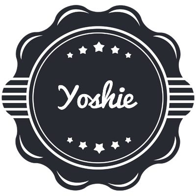 Yoshie badge logo
