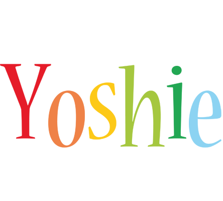 Yoshie birthday logo