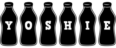 Yoshie bottle logo