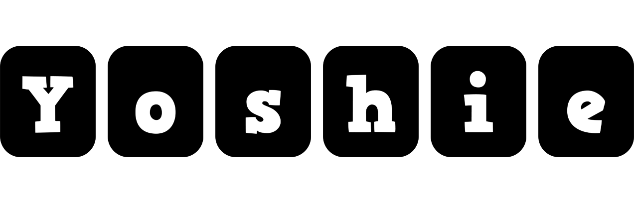 Yoshie box logo