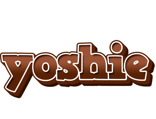 Yoshie brownie logo