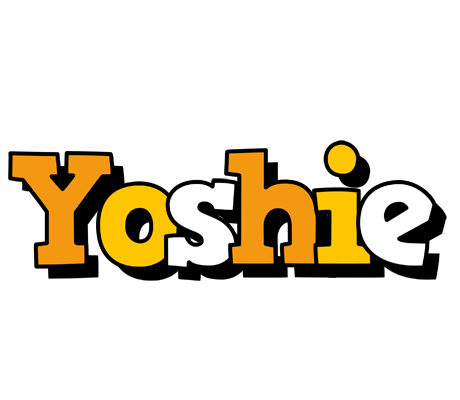 Yoshie cartoon logo