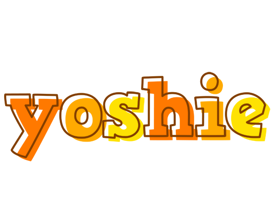 Yoshie desert logo