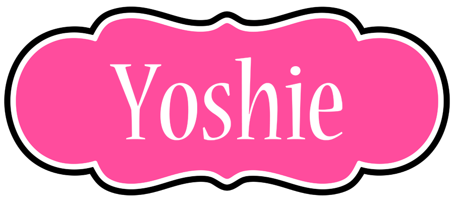 Yoshie invitation logo