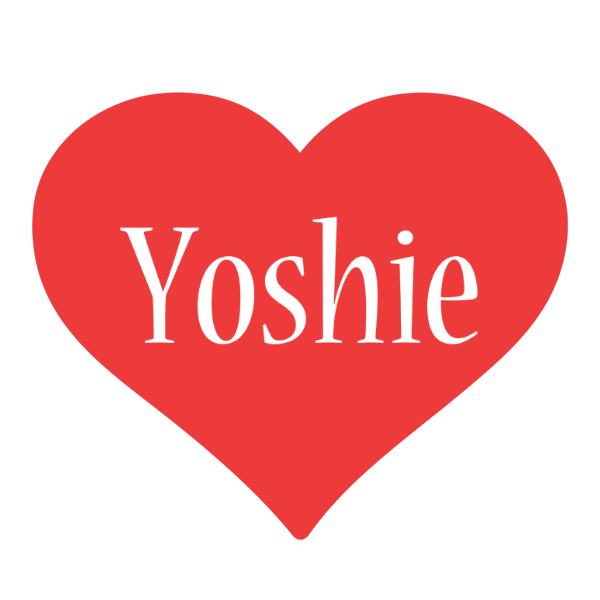 Yoshie love logo
