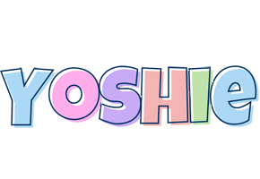 Yoshie pastel logo