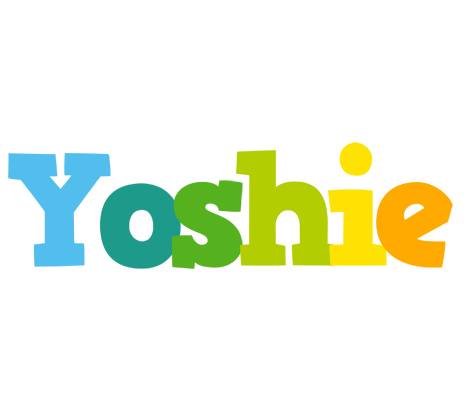 Yoshie rainbows logo