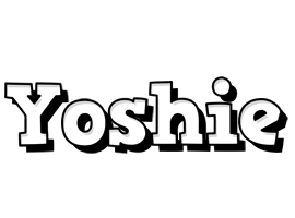 Yoshie snowing logo