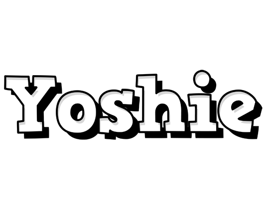 Yoshie snowing logo