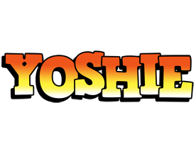 Yoshie sunset logo