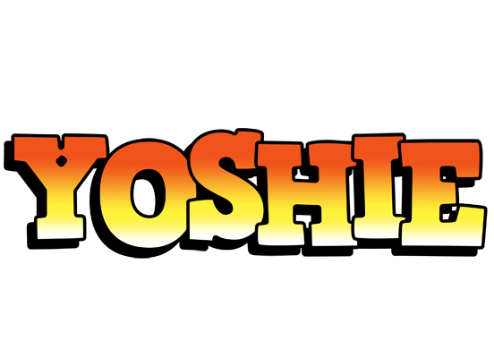 Yoshie sunset logo