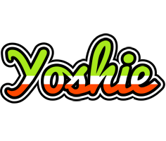 Yoshie superfun logo