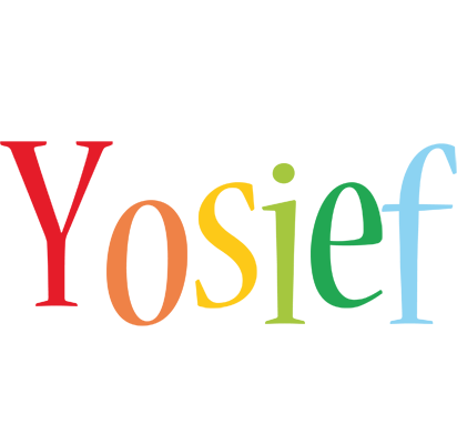 Yosief birthday logo