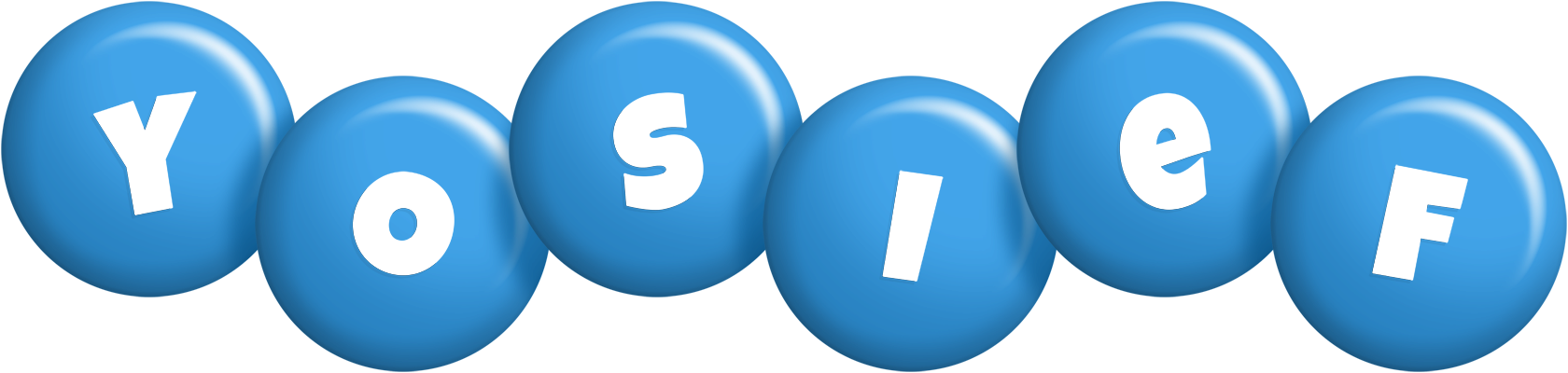 Yosief candy-blue logo