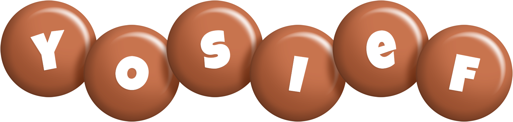 Yosief candy-brown logo