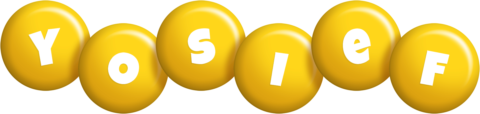 Yosief candy-yellow logo