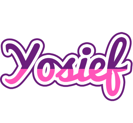 Yosief cheerful logo